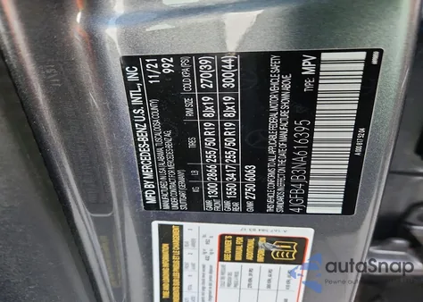 2022 Mercedes-Benz Gle 350 from USA, damaged, VIN 4JGFB4JB3NA616395